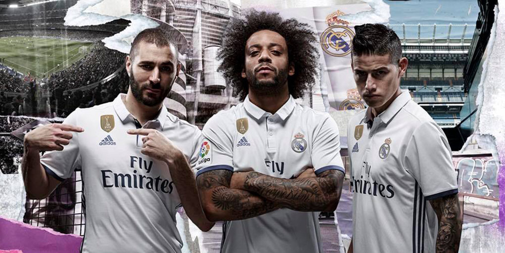 sanar controlador Carretilla Camiseta adidas Real Madrid Campeón del Mundo 2016 - Marca de Gol