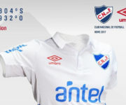 Camiseta titular Nacional Umbro 2017