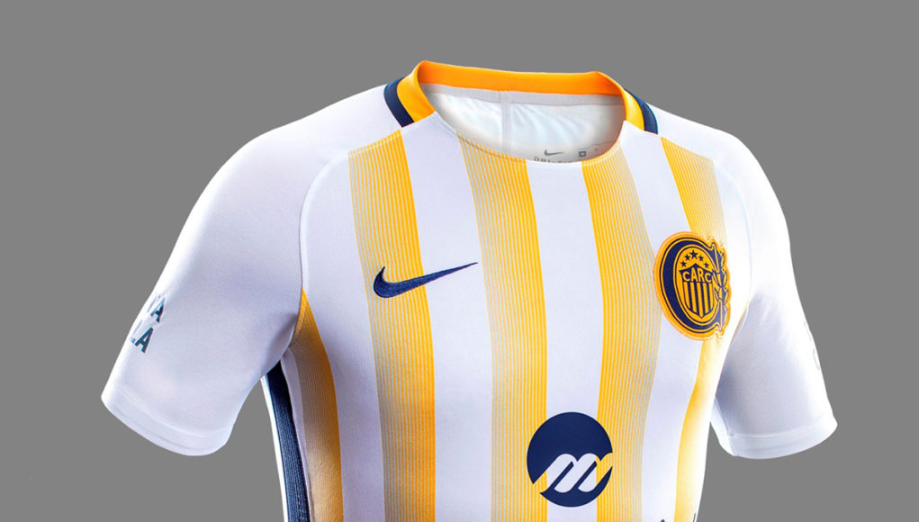 camiseta alternativa Nike de Rosario Central 2017