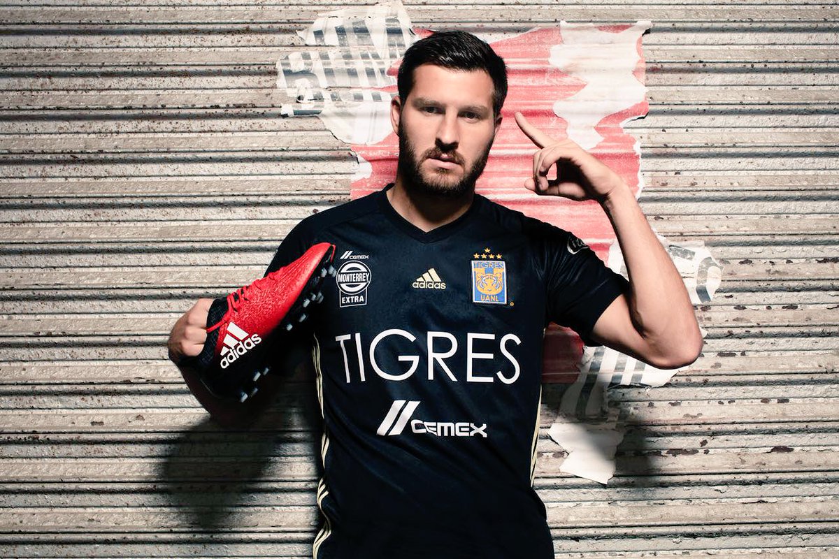 Tercer jersey adidas de Tigres 2017 Gignac