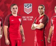 US Soccer Nike Red Jersey 2017