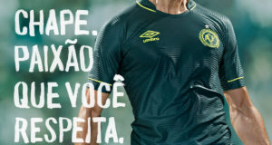 Camisa Umbro Chapecoense CONMEBOL Libertadores 2017