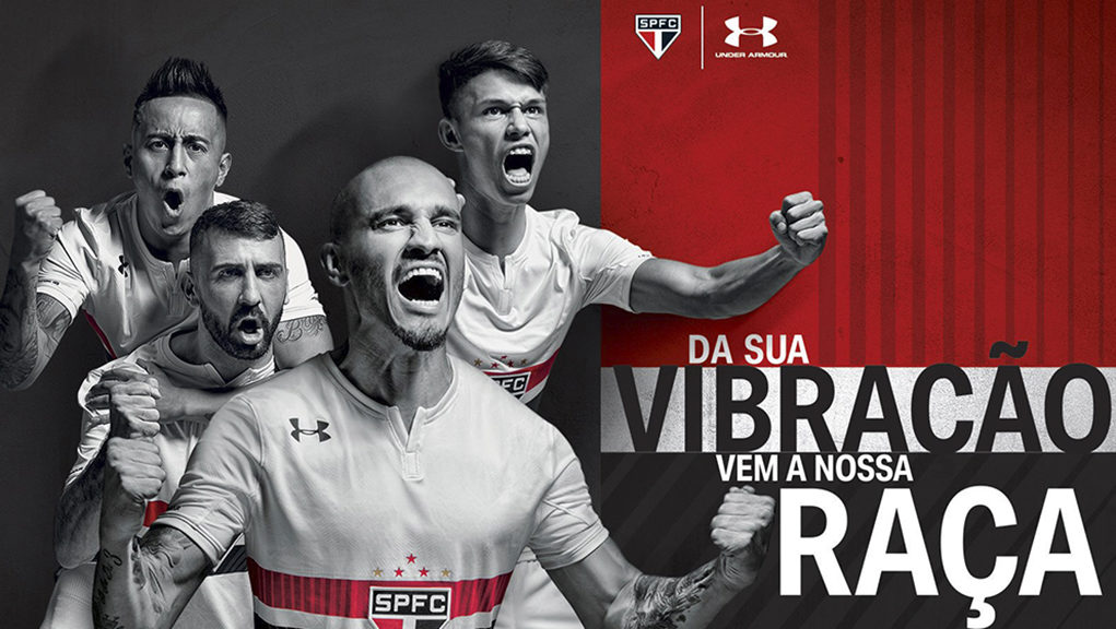 Camisa titular Under Armour do São Paulo 2017