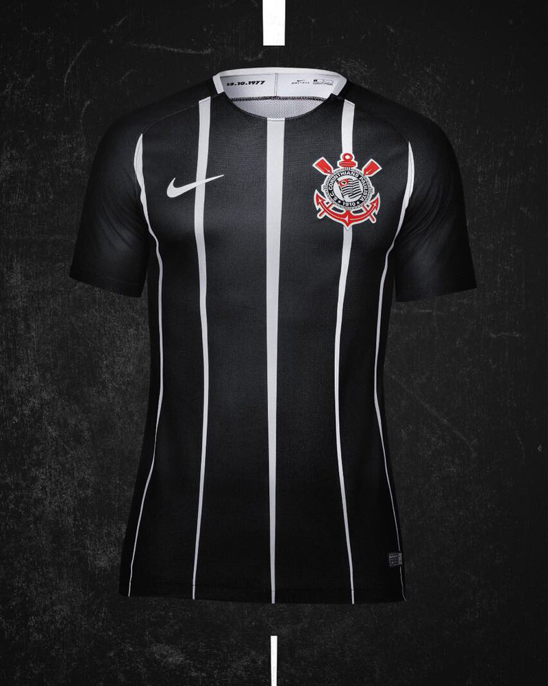 Camisas Nike do Corinthians 2017 away