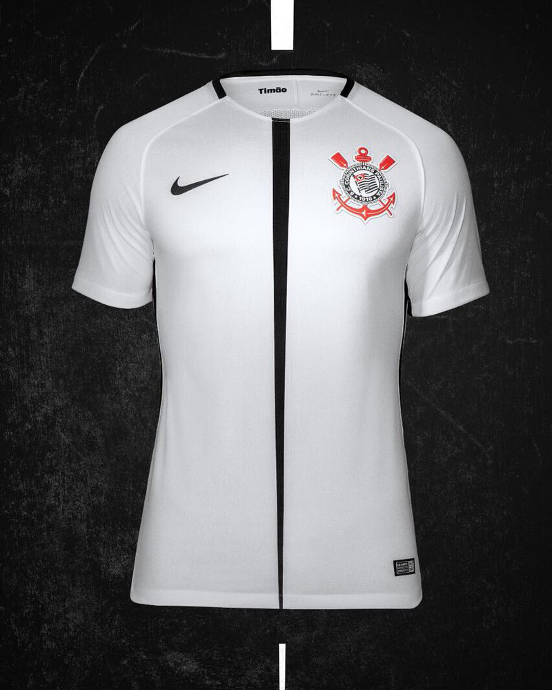 Camisas Nike do Corinthians 2017 home