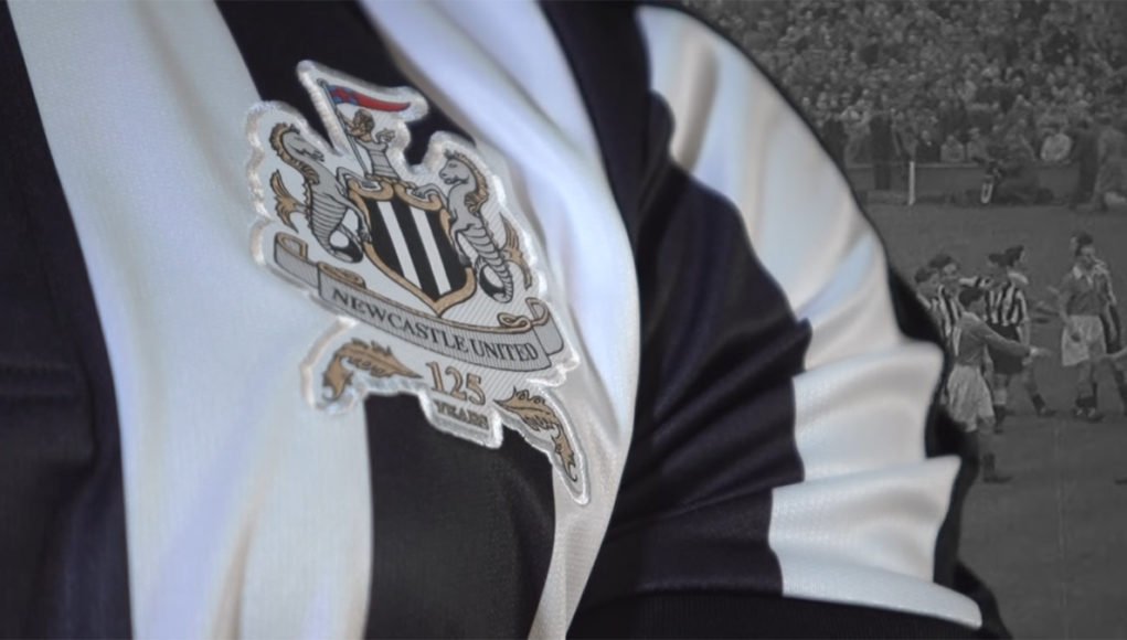 Newcastle United 125 anniversary logo