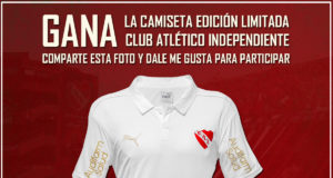 camiseta edición limitada de Independiente 2017