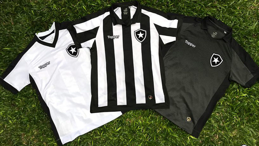 Camisas Topper do Botafogo 2017