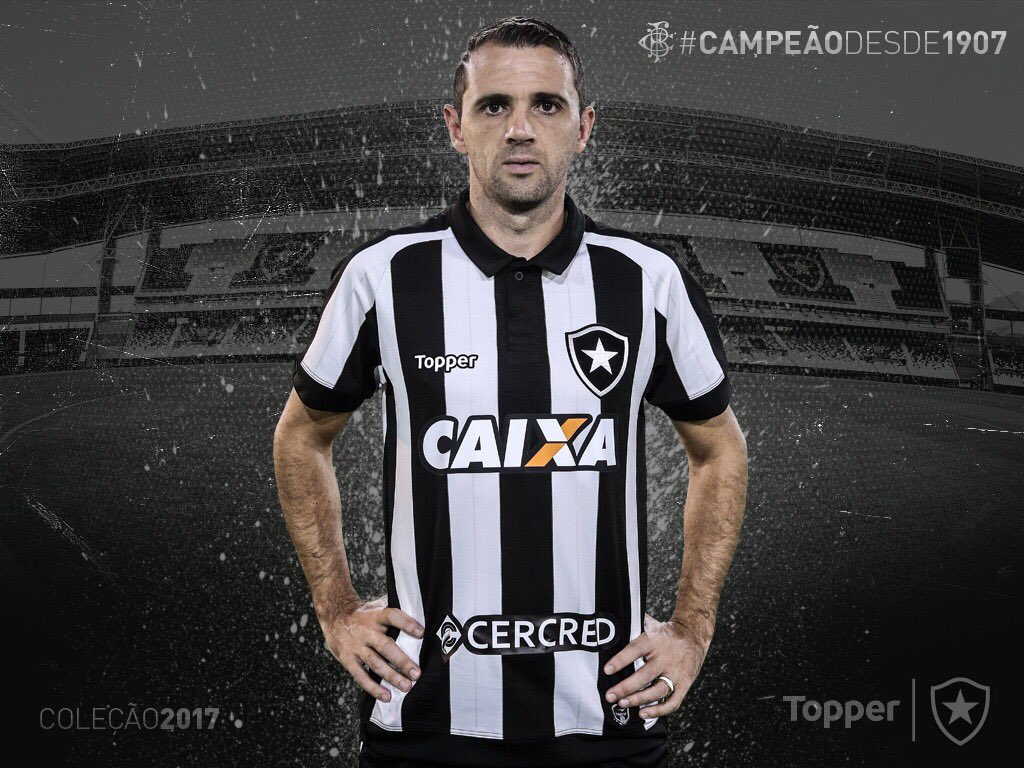 Camisas Topper do Botafogo 2017 home
