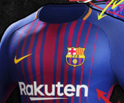 Camiseta Nike del FC Barcelona 2017-18