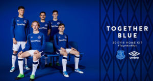 Everton Umbro Home Kit 2017 18