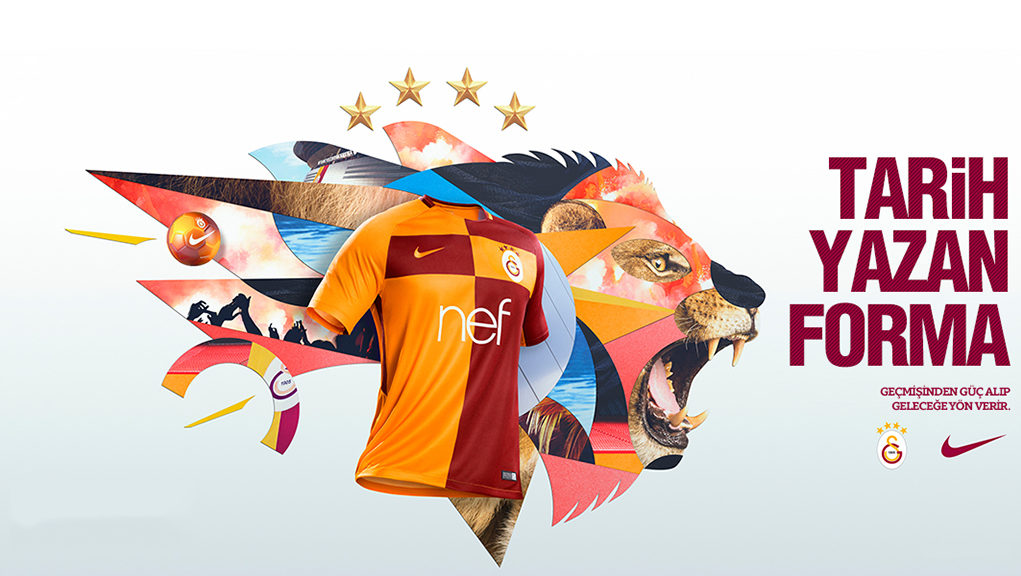 Galatasaray Nike Home Kit 2017 18