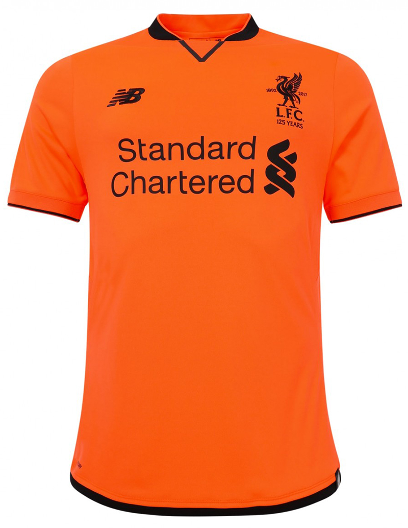 Liverpool New Balance Third Kit 2017 18