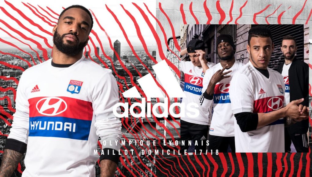 Olympique Lyonnais adidas Home Kit 2017 18