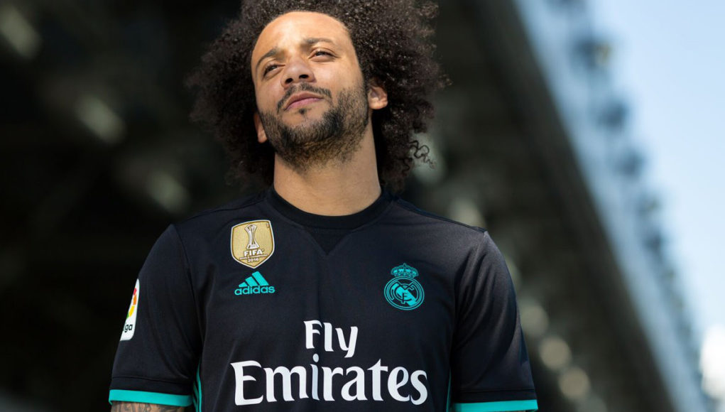 Camiseta alternativa adidas del Real Madrid 2017 18 Marcelo