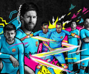 Camiseta alternativa Nike del FC Barcelona 2017/18