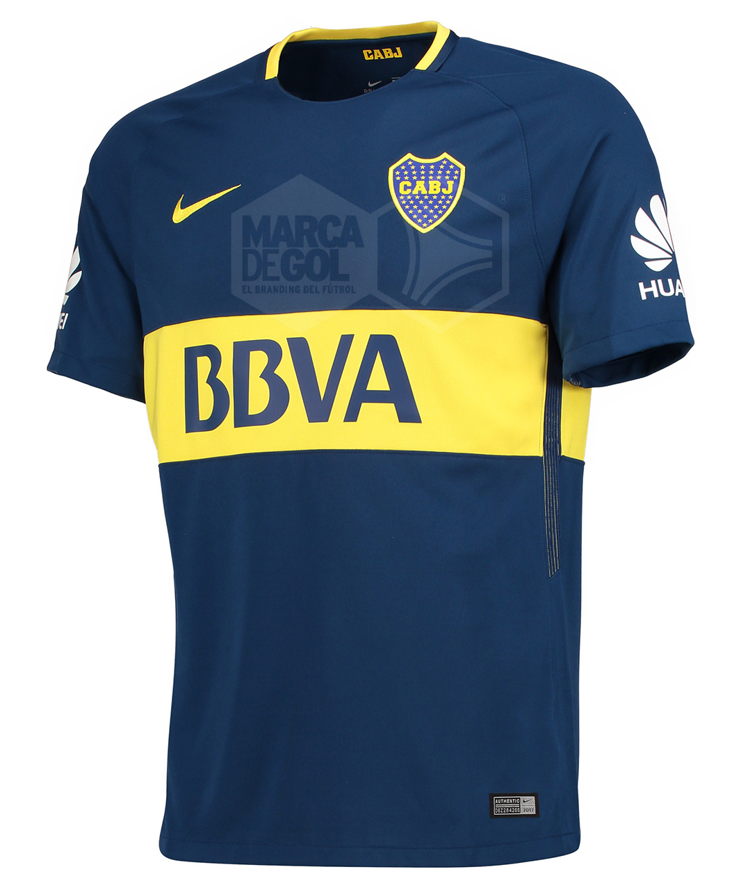 Camiseta titular Nike de Boca Juniors 2017 18