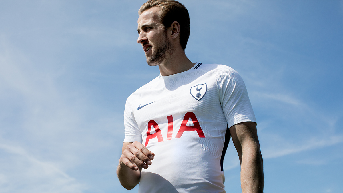 Tottenham Hotspur Nike Home Kit 2017 18 Harry Kane