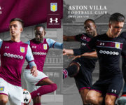 Aston Villa Under Armour Kits 2017/18
