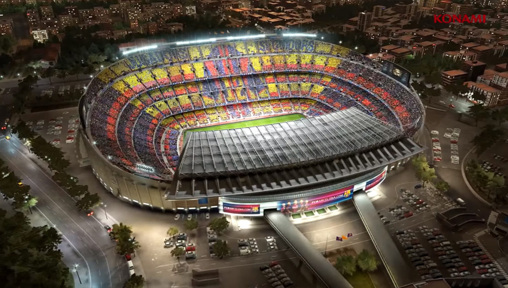 Estadios del PES 2018 Camp Nou