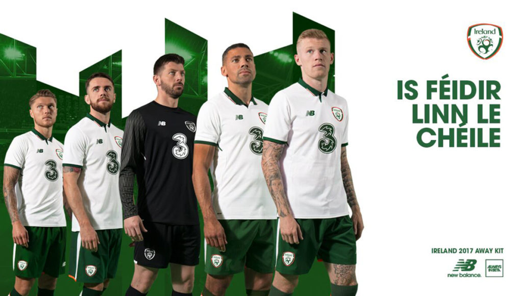 Ireland New Balance Away Kit 2017 18