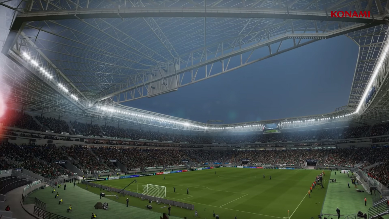 Liga Brasilera en el PES 2018 Allianz Parque