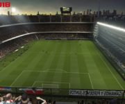 Selección y Liga Argentina en el PES 2018 – Bombonera