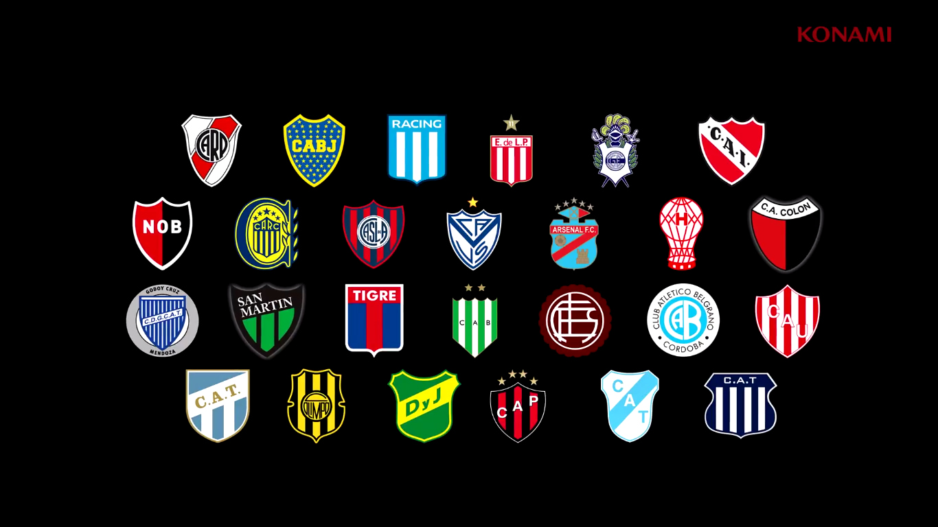 Selección y Liga Argentina en el PES 2018