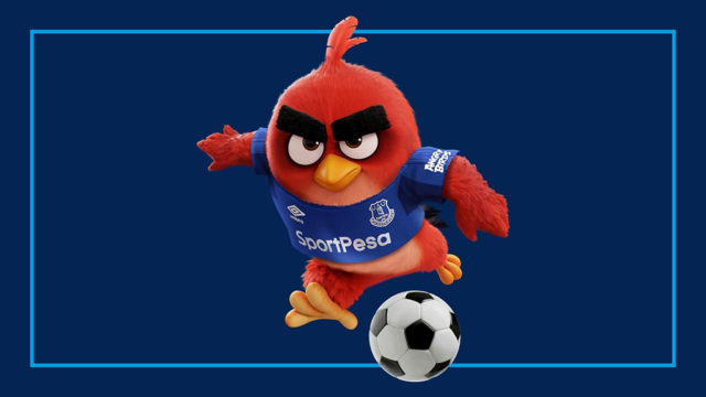Angry Birds nuevo patrocinador del Everton