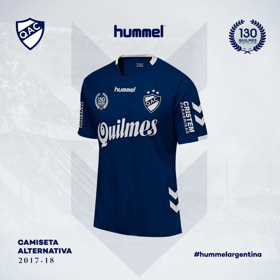 Camisetas hummel de Quilmes 2017 18 alternativa
