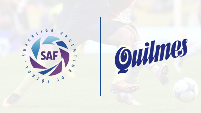 Quilmes sponsor principal de la Superliga Argentina