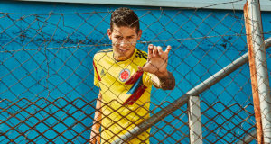 Camiseta adidas de Colombia Mundial 2018