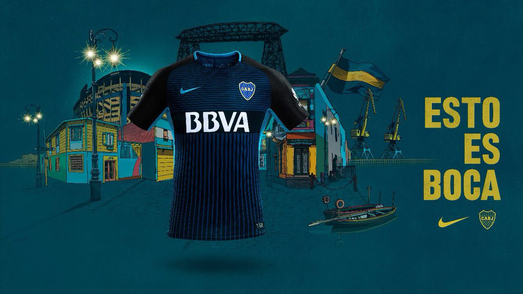 Tercera camiseta de Boca Juniors 2018 - Marca de Gol