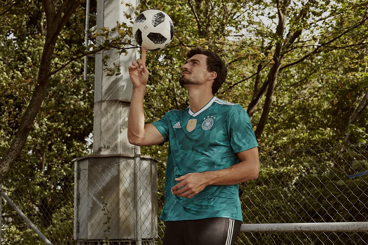 Camiseta alternativa adidas de Alemania Mundial 2018 - Marca de Gol
