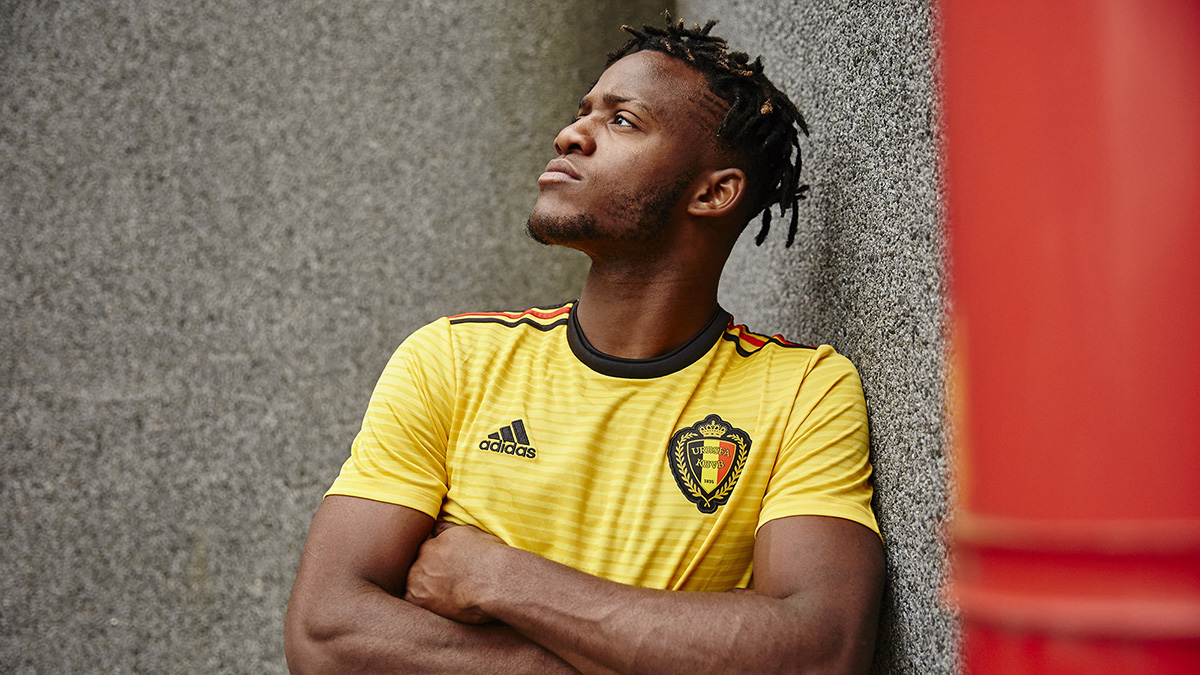Camiseta alternativa adidas de Bélgica Mundial 2018 - Marca de