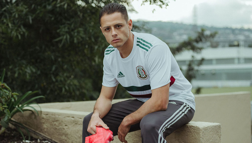 Camiseta alternativa adidas de México Mundial 2018
