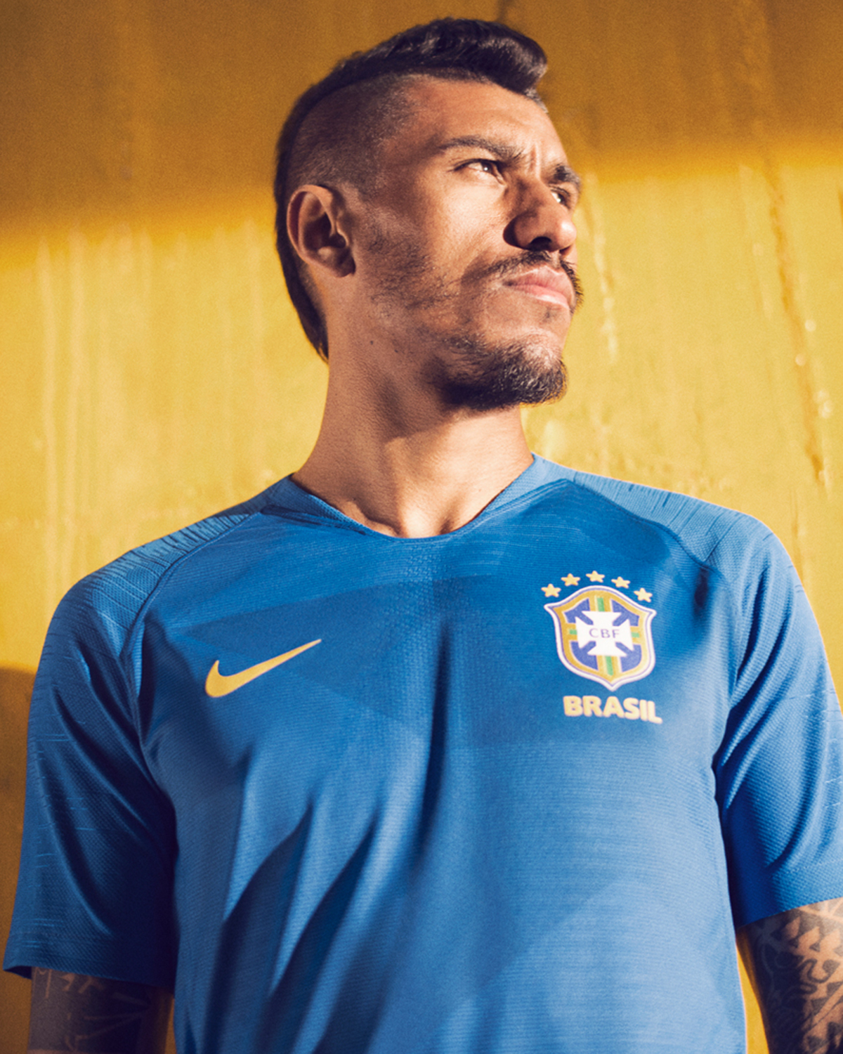 Camiseta alternativa Nike de Brasil Mundial 2018