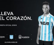 Camiseta titular Kappa de Racing Club 2018