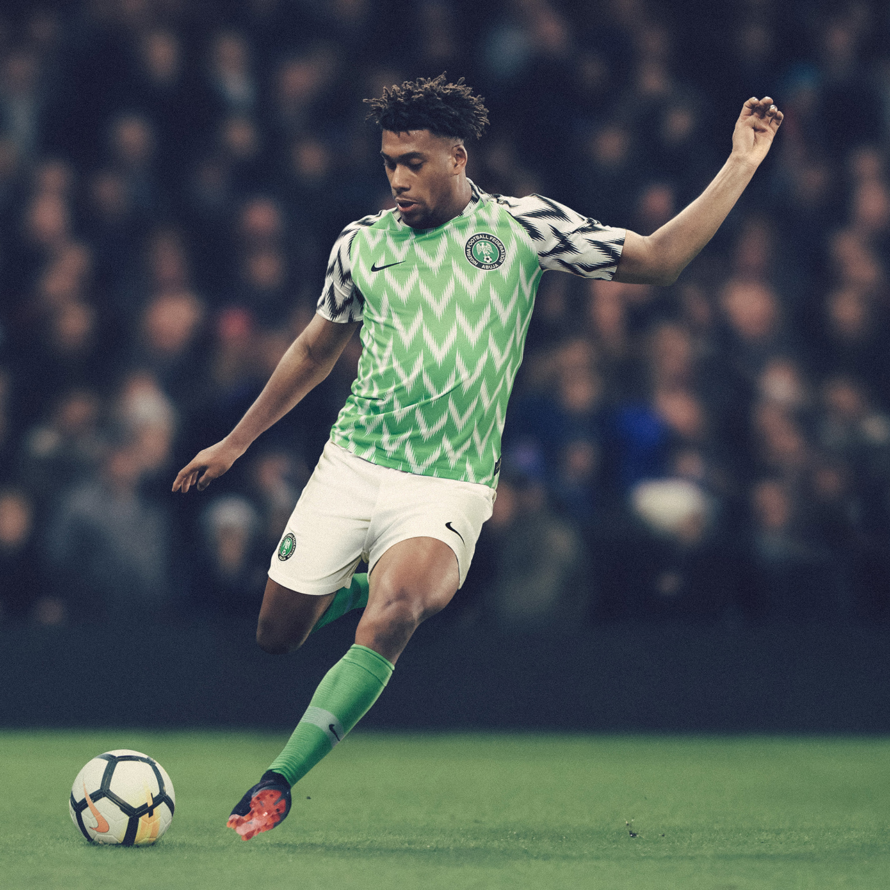 Camisetas Nike de Nigeria Mundial 2018 Titular