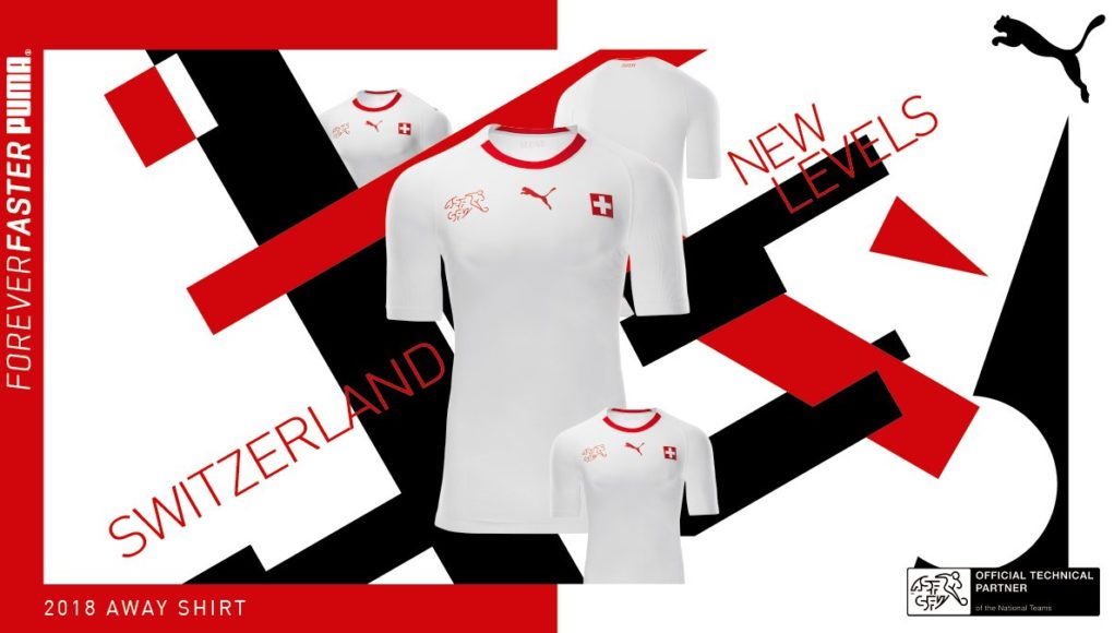 Camiseta alternativa PUMA de Suiza Mundial 2018