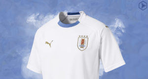 Camiseta alternativa PUMA de Uruguay Mundial 2018