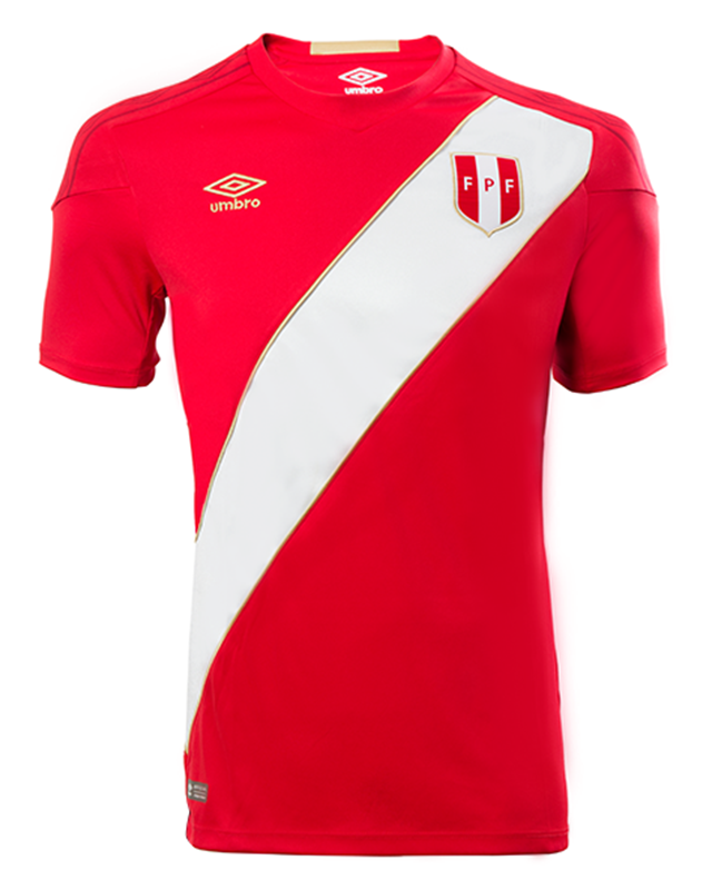 Camiseta alternativa Umbro de Perú Mundial 2018
