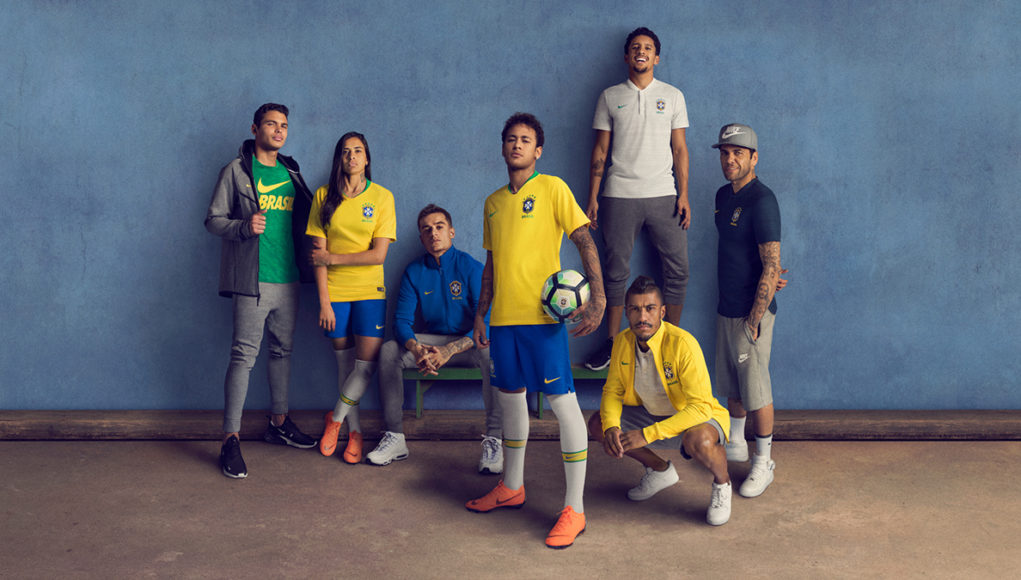 Camiseta Nike de Brasil Mundial 2018