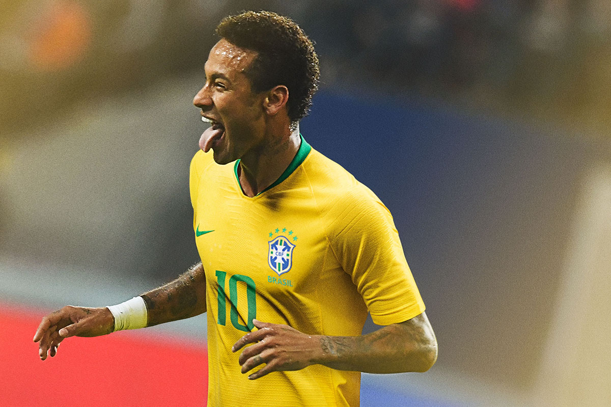 Paralizar Superficial tinción Camiseta Nike de Brasil Mundial 2018 - Marca de Gol