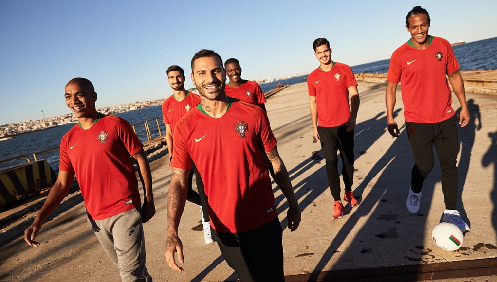 Camiseta Nike de Portugal Mundial 2018
