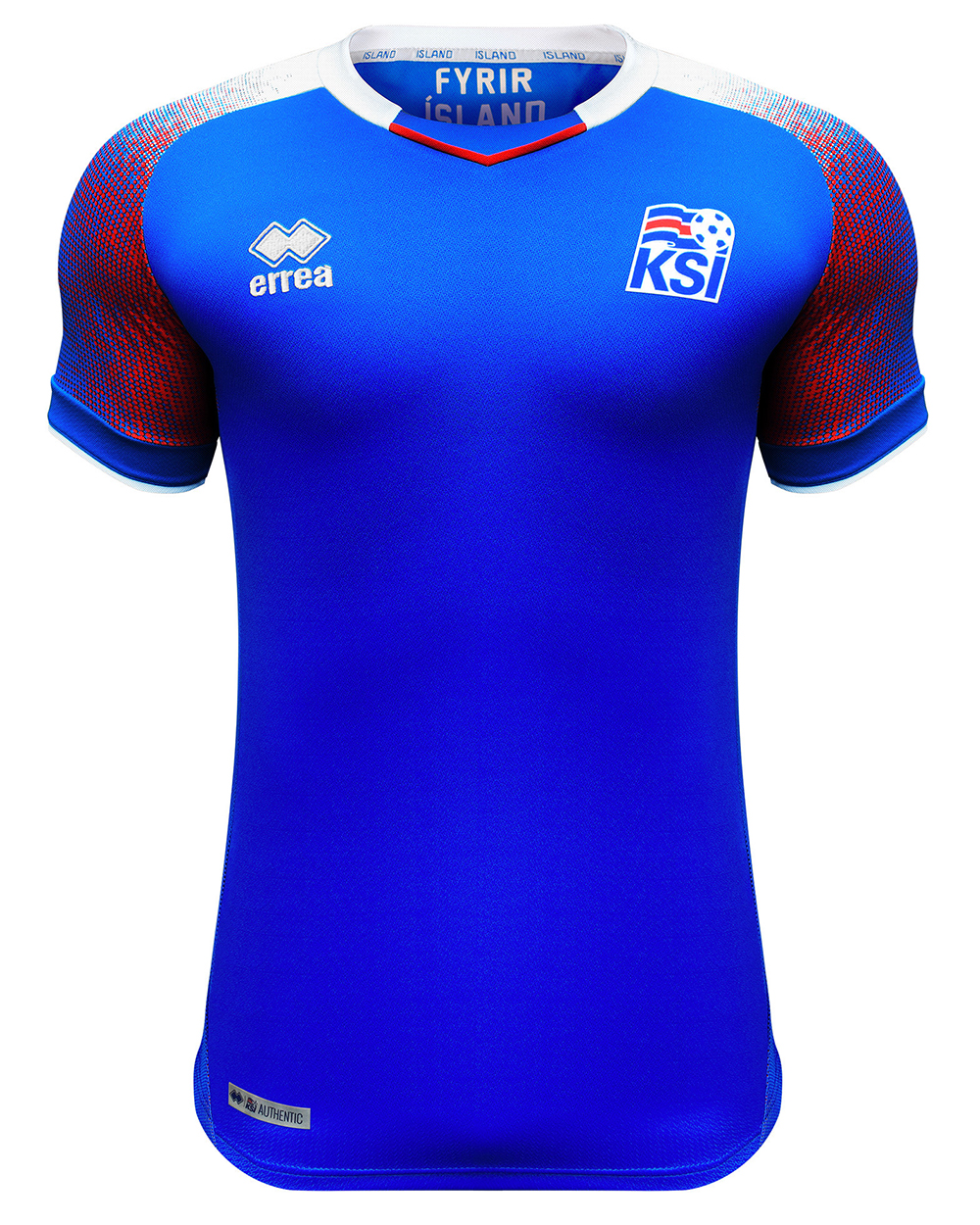Camisetas Errea de Islandia Mundial 2018 Titular