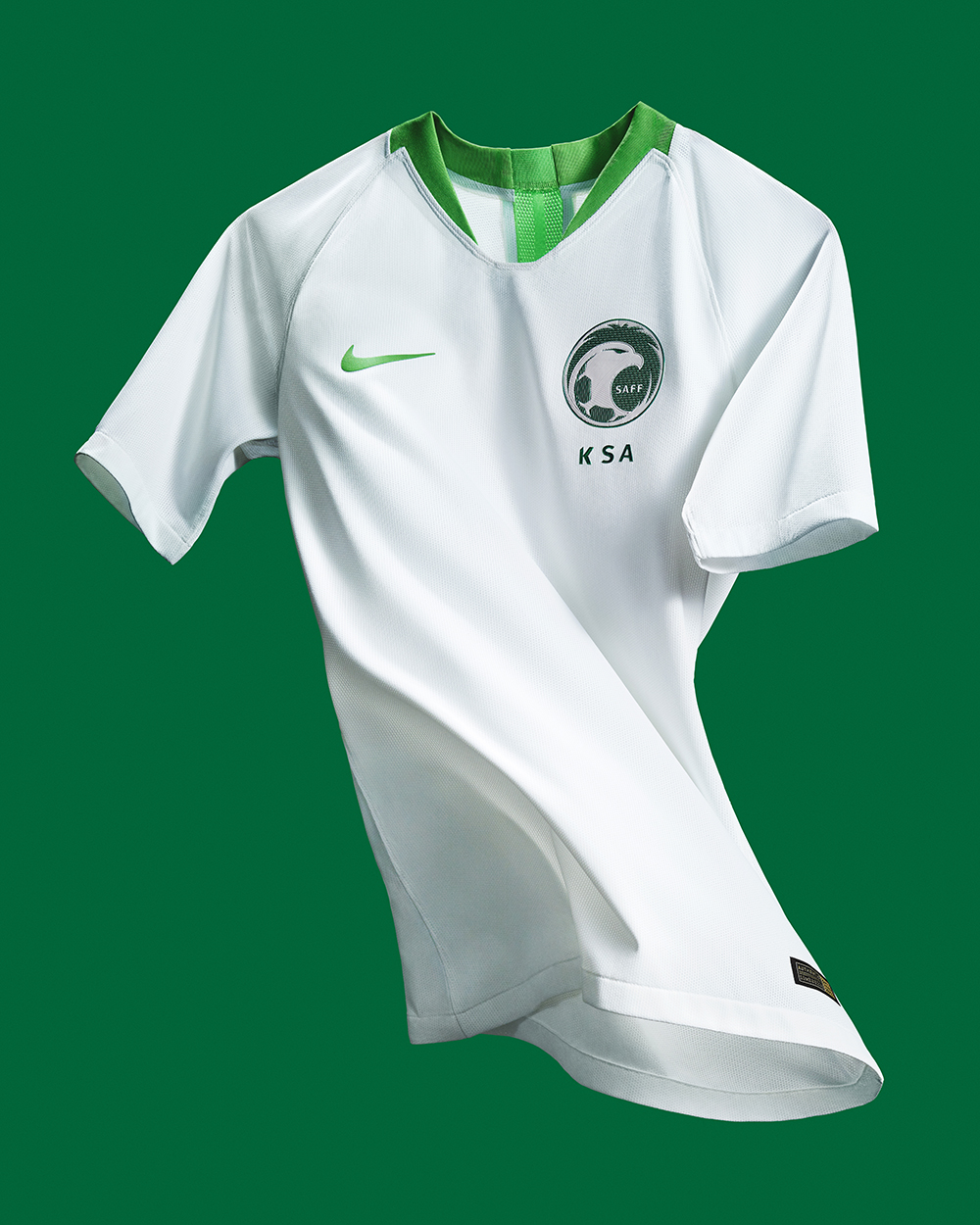 Camisetas Nike de Arabia Saudita Mundial 2018 Titular