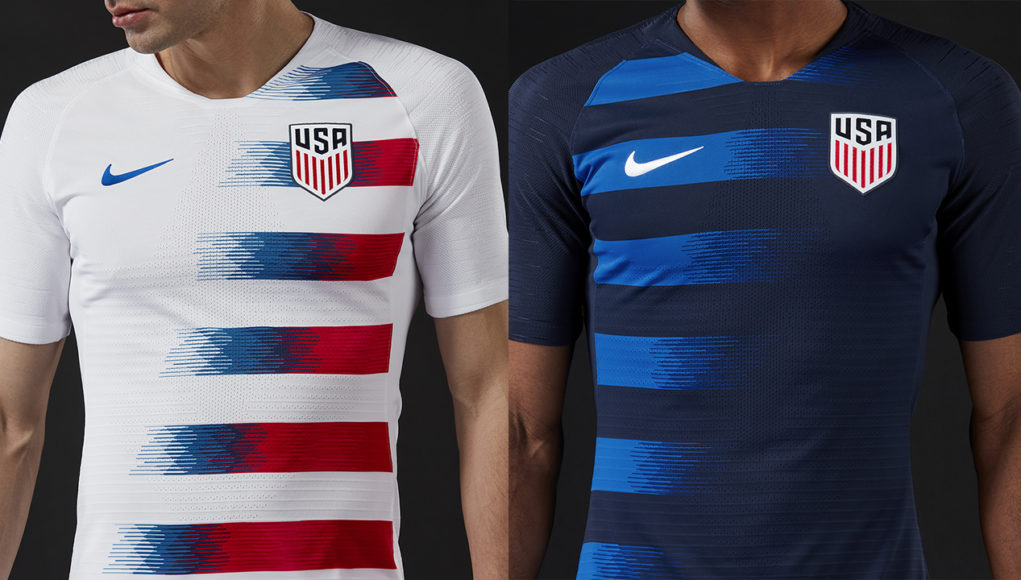 Camisetas Nike de Estados Unidos 2018