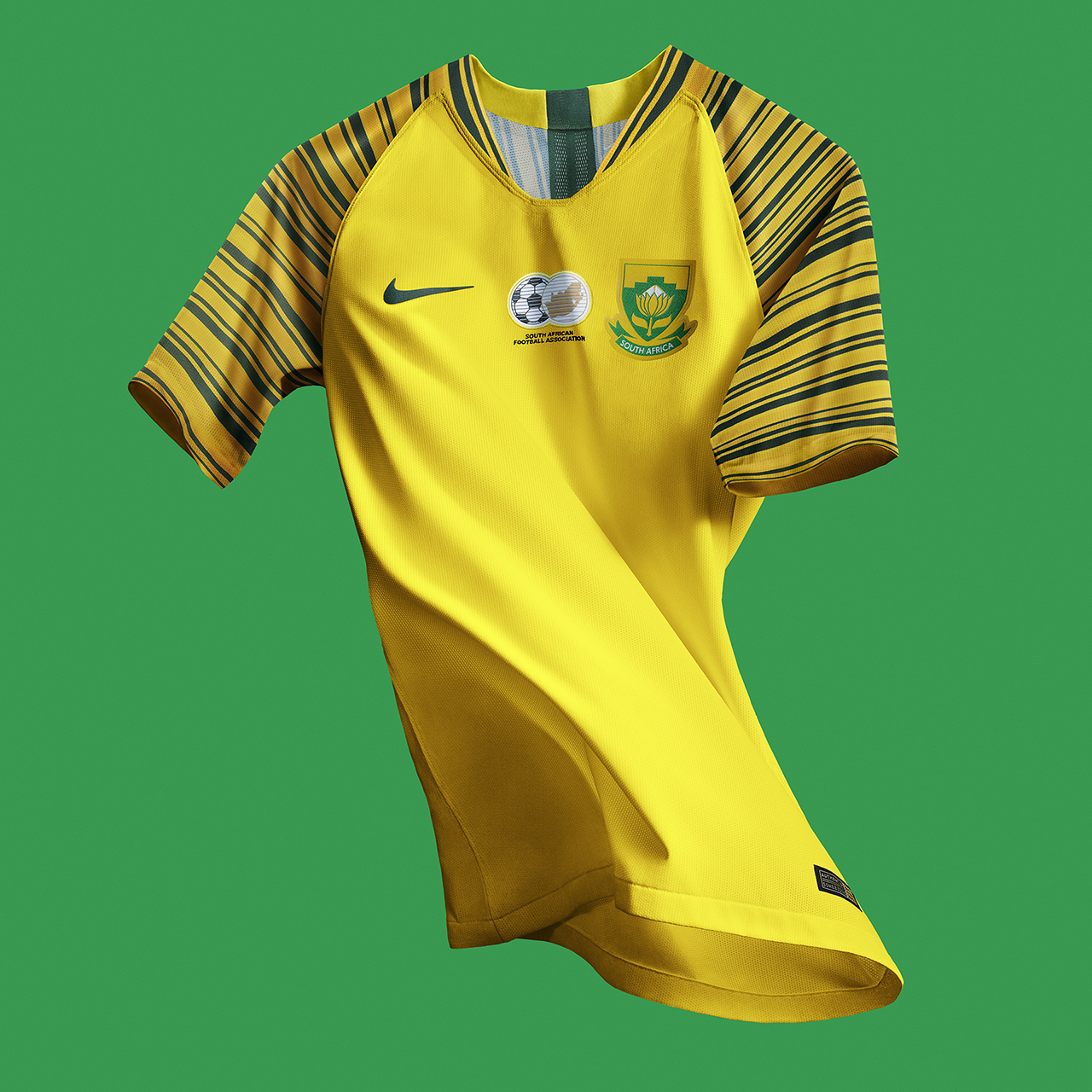 Camisetas Nike Sudáfrica 2018 -- Marca de Gol