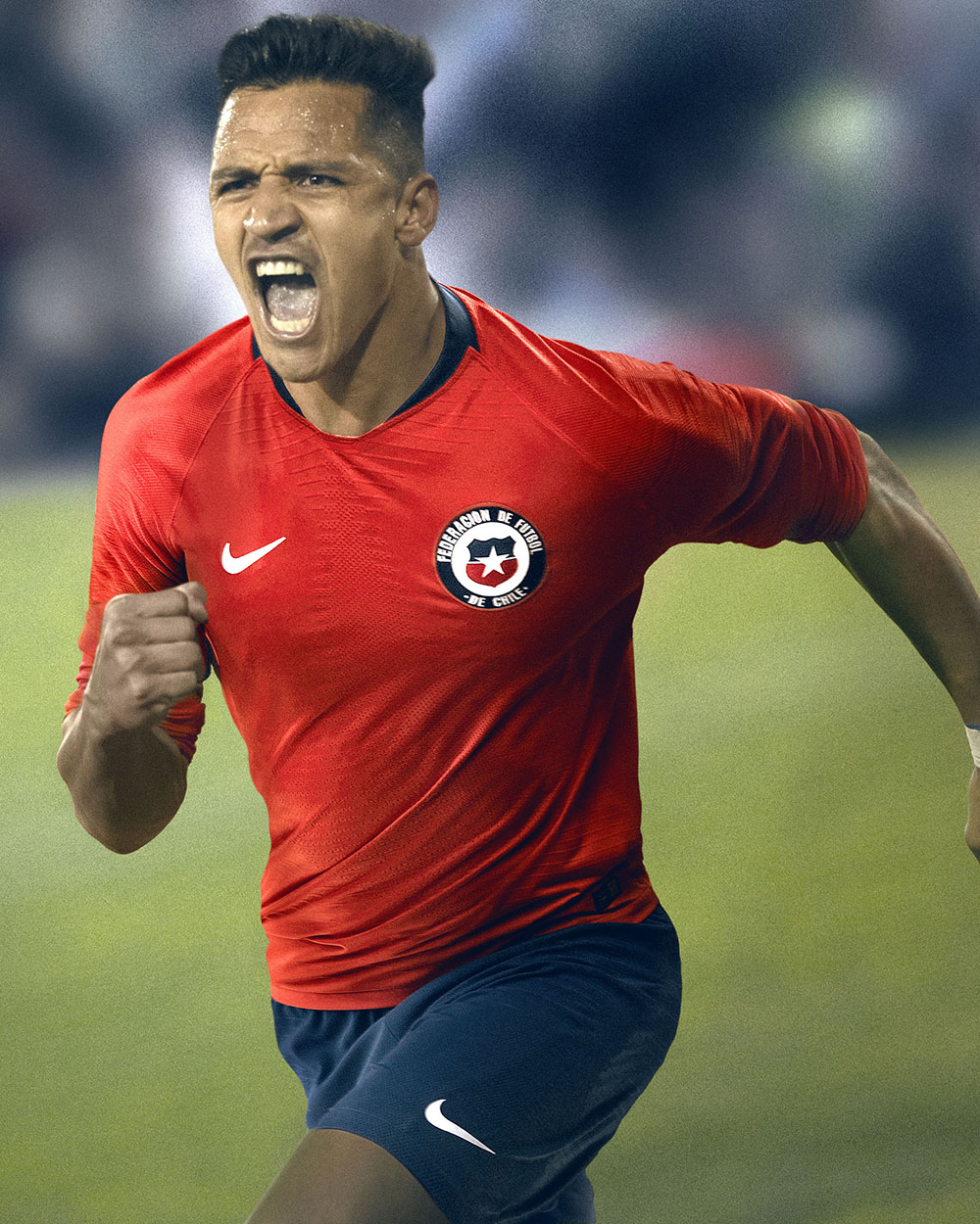 Camisetas Nike de Chile 2018 Titular